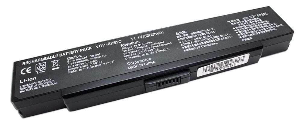 Default Bateria P/ Portátil Compatível Sony Vaio 5200mah Bpl2c, Bps2, Bps2a, Bps2b, Bps2c