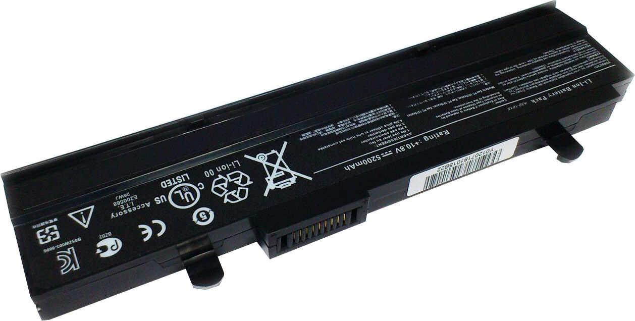 Default Bateria P/ Portátil Compatível Asus 4400mah Eee Pc 1015 1016 1215 Series (negra)