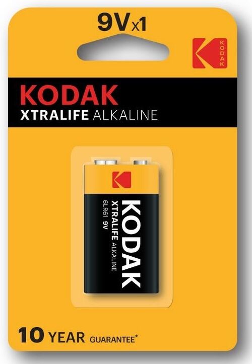 Kodak Pilha Alcalina 9v 6lr61 - Kodak