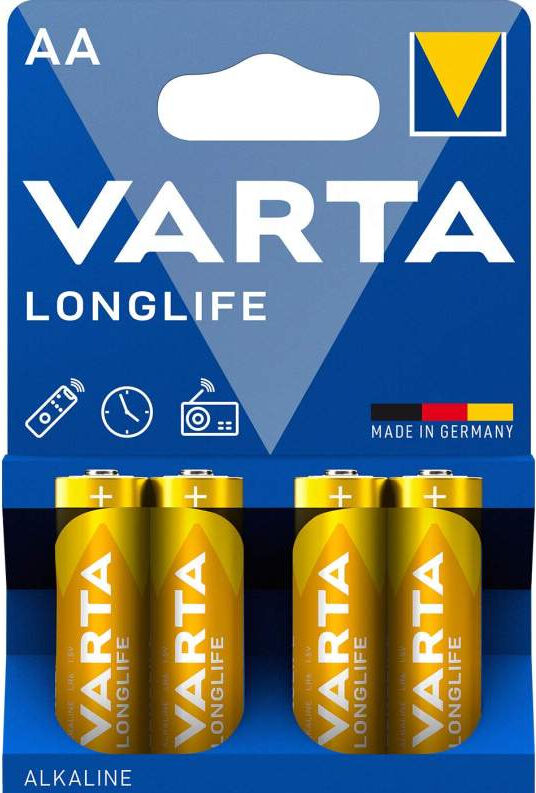Varta Pilha Longlife Extra LR6 X4 (4106)