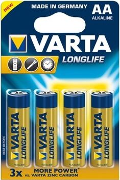 Varta Pilha Longlife Extra LR6 X4 (4106)