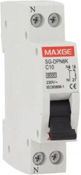 Ledkia Interruptor Automático Industrial 1+N P-6kA DPN (400-230V - AC32 A)