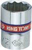 King Tony Chave de Caixa Hexagonal 1/4' - 9/32'