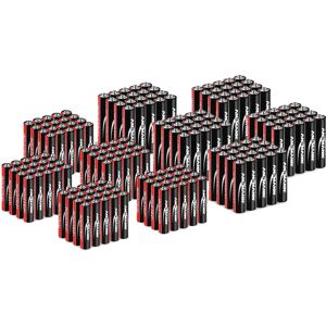 200 x Micro/Mignon-Mix (100 x AAA LR03 + 100 x AA LR6) - Ansmann INDUSTRIAL Alkaliska Batterier - 1,5 V