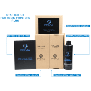 PrimaCreator Starter Kit for Resin Printers - Plus