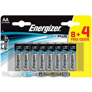 Batteri Max Plus Alk AA 12p