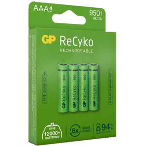 Batteri Gp Recyko Aaa 4st/fp