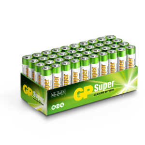 Batteri Gp Super Alkaline Aaa/lr03 40st/fp