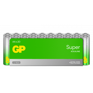 GP Batteries Super Alkaline AA-batteri 15A / LR6 20-pack