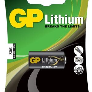 GP Batteries Lithiumbatteri CR123A 1-pack