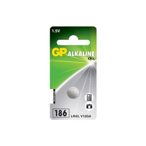 GP LR43 Alkaline knappcellsbatteri