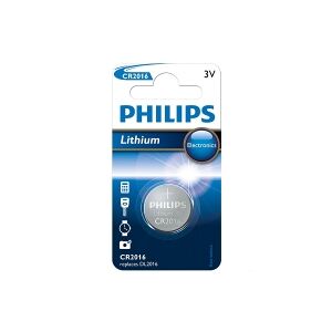 Philips CR2016 Lithium knappcellsbatteri