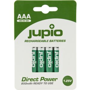 Jupio AAA Direct Power NIMH 850 mAh 4-pack