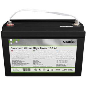 Sunwind Lithium 100ah High Power