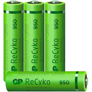 GP Batteries ReCyko Laddningsbara AAA 950 mah 4-Pack