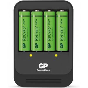 GP ReCyko Laddare + 4 Laddningsbara AA 2600mah