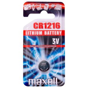Maxell litiumbatteri CR1216 3V