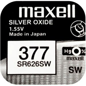 Maxell SR626SW silveroxidbatteri 377