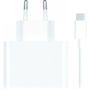 Xiaomi Mi 33w Charging Combo (Usb-A) - Vit Väggladdare