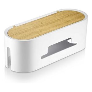 Andersson Cable box wood with pop up lid large White