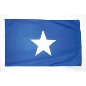 Flagga   Somalia 150*90 cmOne-SizeMarinblå/Vit/Gul Marinblå/Vit/Gul