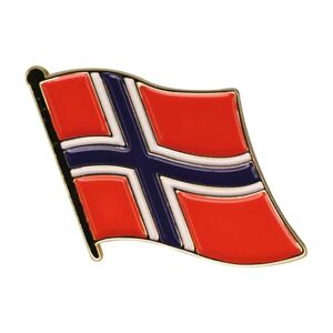 Norge Pin - Norsk Flagga