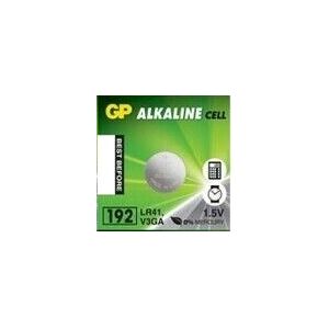 GP Batteries GP Alkaline Knappcells BatteriLR41 1.5V 192 V3GA