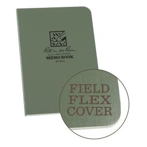 Rite In The Rain Memo Book, Field Flex-Cover, 8,9x12,7cm - Grön