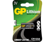 GP Batteri Lithium CR123A