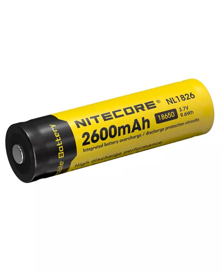 NITECORE 18650 Li-ion 2600mAh - Batteri