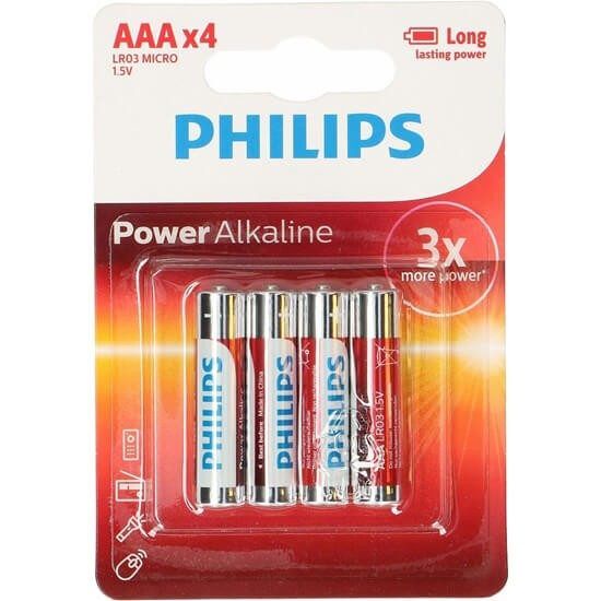 Verbatim Philips AAA-batterier 4-pack