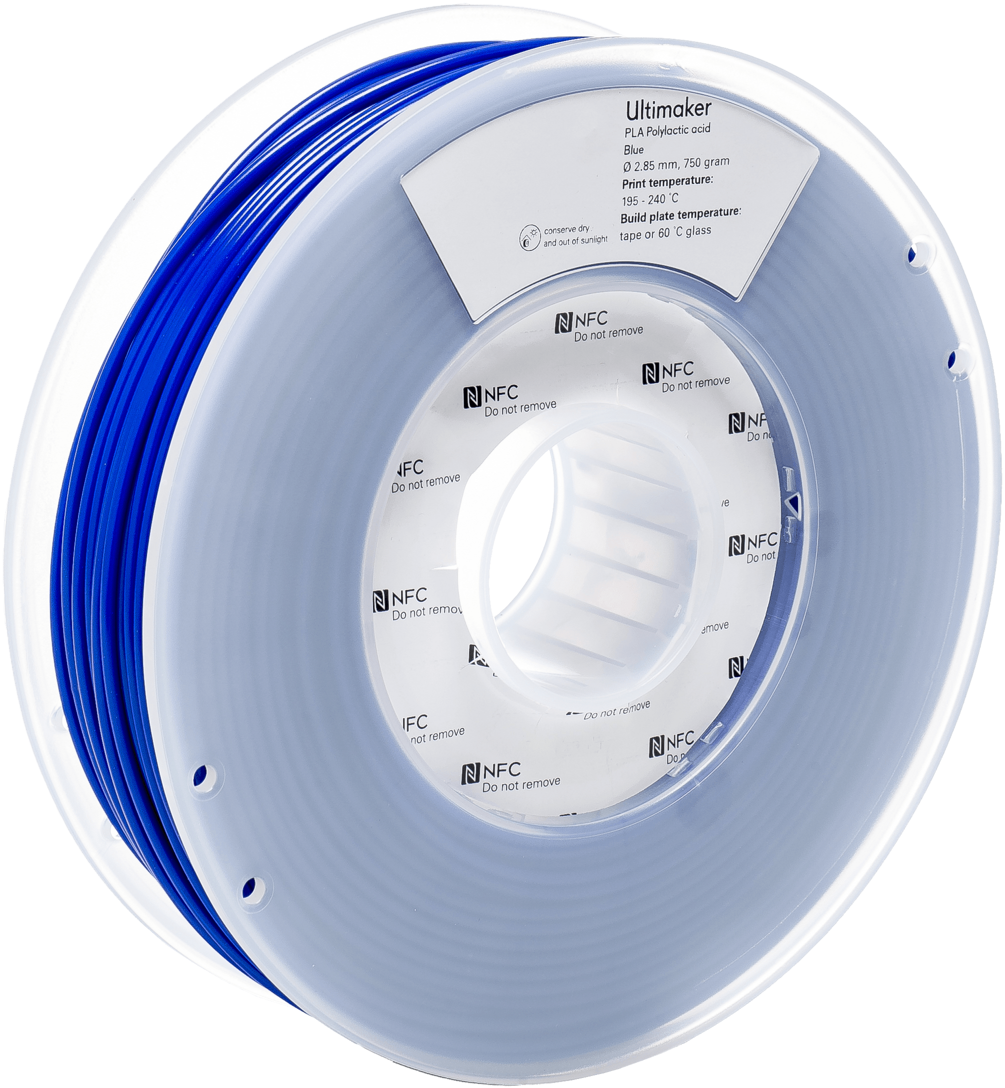 Ultimaker PLA - 2.85 mm - 750 g - Blue