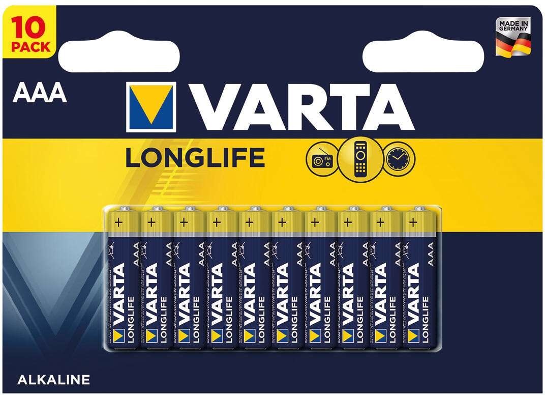 Varta Batteri Lr03/aaa Alkaliskt 10st/frp