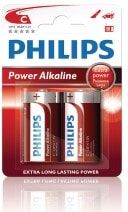 Philips Batteri Philips C 1,5v Lr14 2-Pack