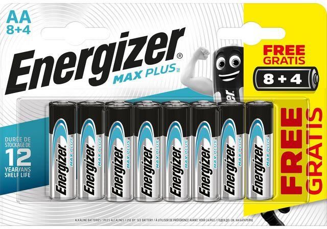 Energizer Batteri ENERGIZER Max Plus AA 12/FP