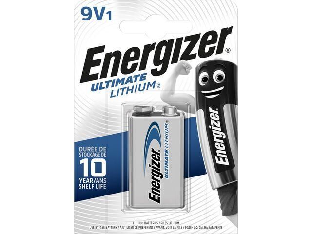 Energizer Batteri Energizer Lithium E, 9V