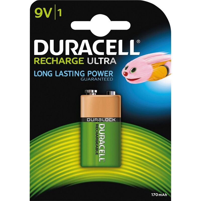 Duracell Recharge Ultra 9V 1 st Batterier