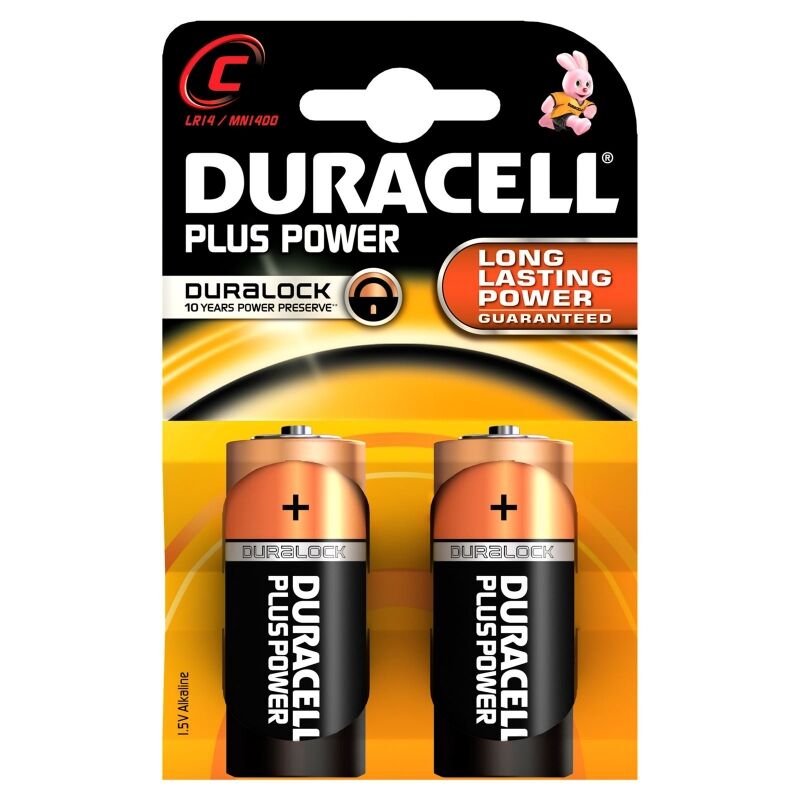 Duracell Plus MN1400 2 st Batterier