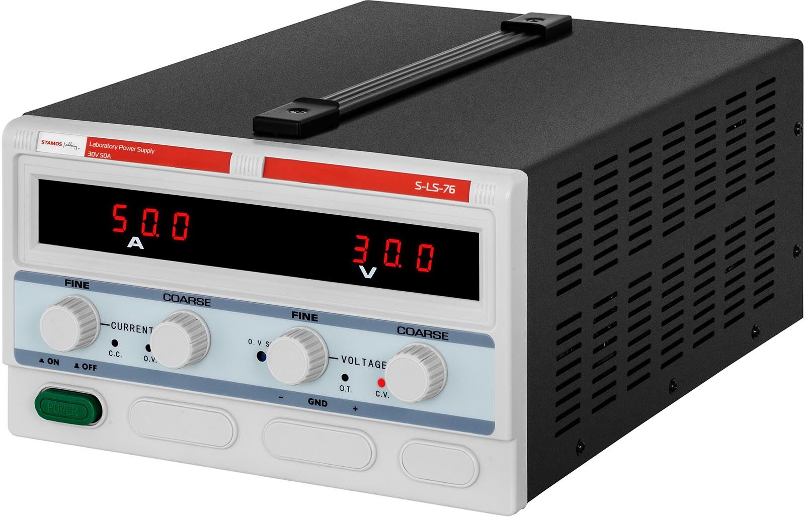 Stamos Soldering Labbaggregat - 0-30 V - 0-50 A DC - 1500 W