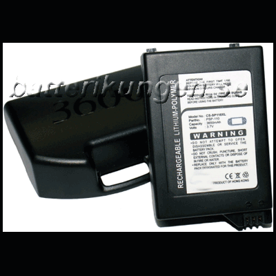 Sony Batteri till Sony PSP-1000 mfl - 3.650 mAh