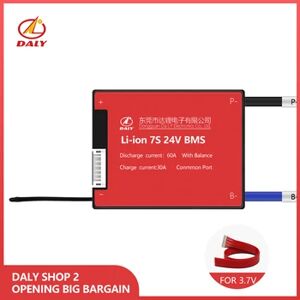 18650 7s bms 15A 20A 30A 40A 50A 60A for 24v balancer liion lithium polymer 3.7V battery mangemeant pcba manufacture with NTC
