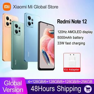 Global Version Xiaomi Redmi Note 12 Smartphone 120Hz AMOLED Snapdragon® 685 33W  Charging 50MP Camera 5000mAh Battery