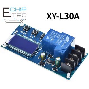 DC 6-60V 30A Storage battery Charging Control Module Protection Board Charger Time Switch LCD Display XY-L30A