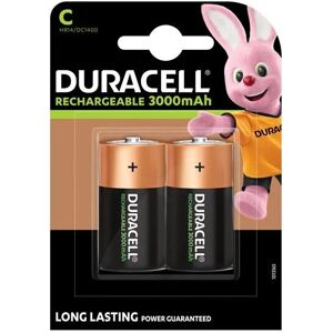 Duracell - S3091 c Cell 3000Mah Rechargeable Batteries (Pack 2) DURS3091