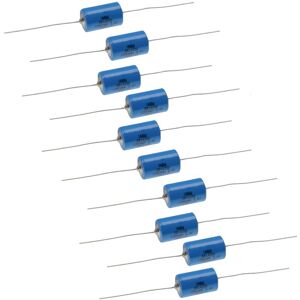 10x ER14250 Round Cell Batteries - Special Battery with Solder Connections (1200mAh, 3.6V, Li-SOCl2) - Vhbw