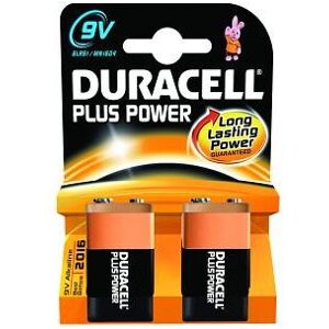 Duracell MN1604B2 Alkaline 9V non-rechargeable battery