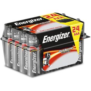 24 x Energizer Alkaline Power AAA LR03 Batteries Bulk Pack Tub