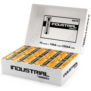 Industrial By Duracell (Procell) AA LR6 ID1500 Batteries   Box of 100