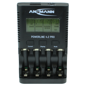 Ansmann Powerline 4.2 Pro Charger with UK/EU Adaptor