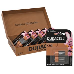 Duracell Lithium CR2 Batteries   10 Pack